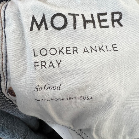Mother Looker Ankle Fray in So Good Wash - Picture 4 of 6